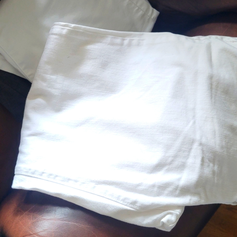White jeans
